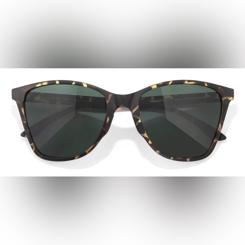 Sunski Anza Polarized Sunglasses, Tortoise Forest